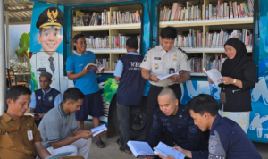 layanan-perpustakaan-keliling-Dispersip-Tanah-Bumbu-di-Lapas-Batulicin